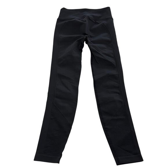 Lululemon Leggings Womens 4 Black Ebb To Street Tight Ribbed Waist - Picture 7 of 12